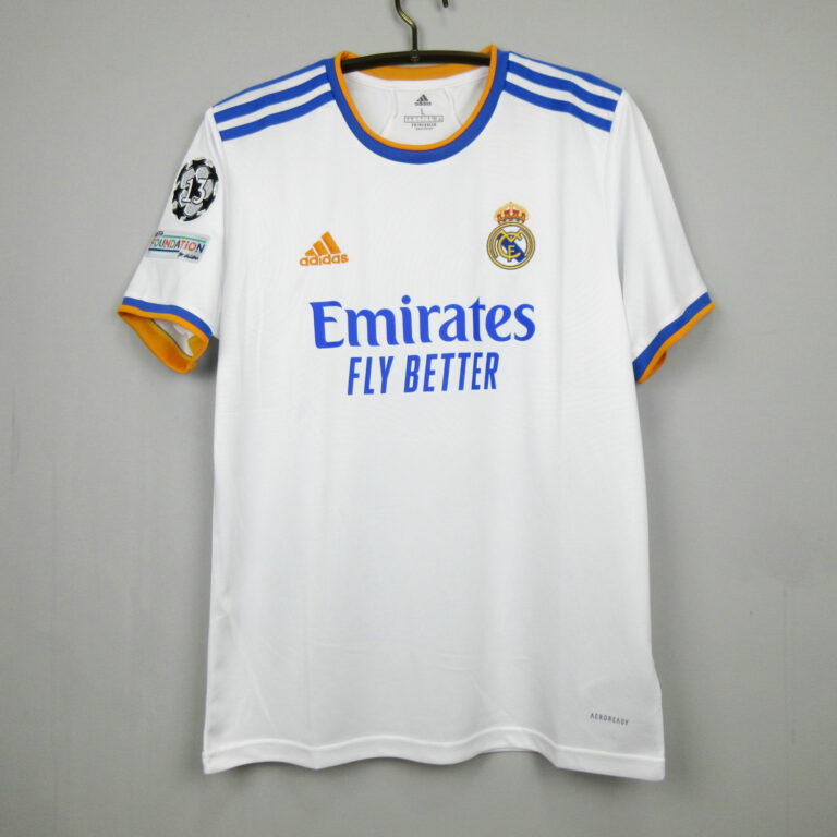 The Newkits Buy Real Madrid 21/22 Home Kit Football Jersey