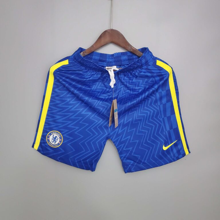 The Newkits | Buy Chelsea 21/22 Home Shorts | Footbal Jersey