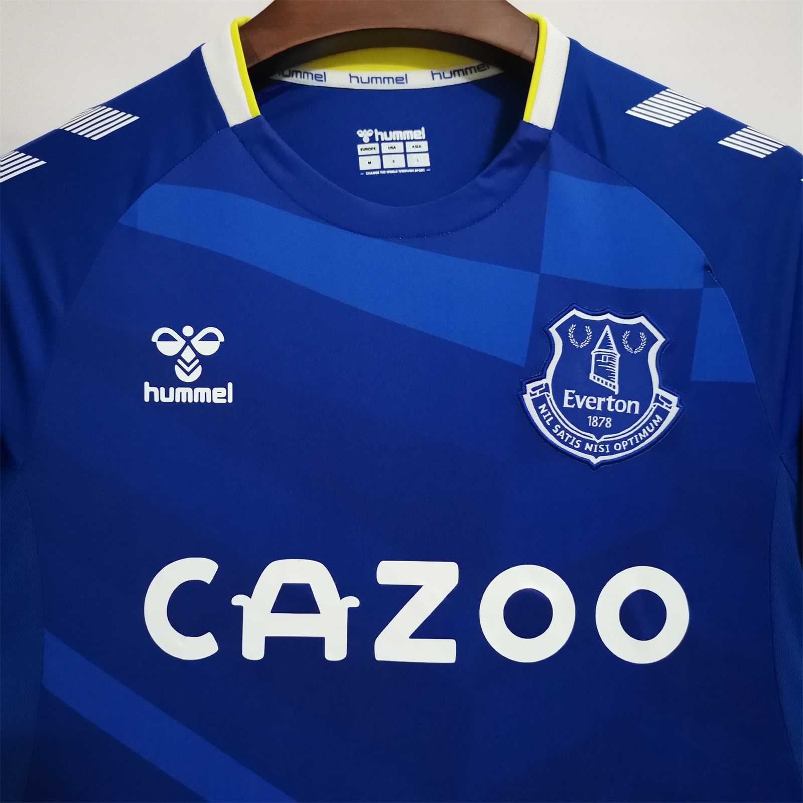 The Newkits | Buy Everton 21/22 Home Kit Fan Version | Football Jersey