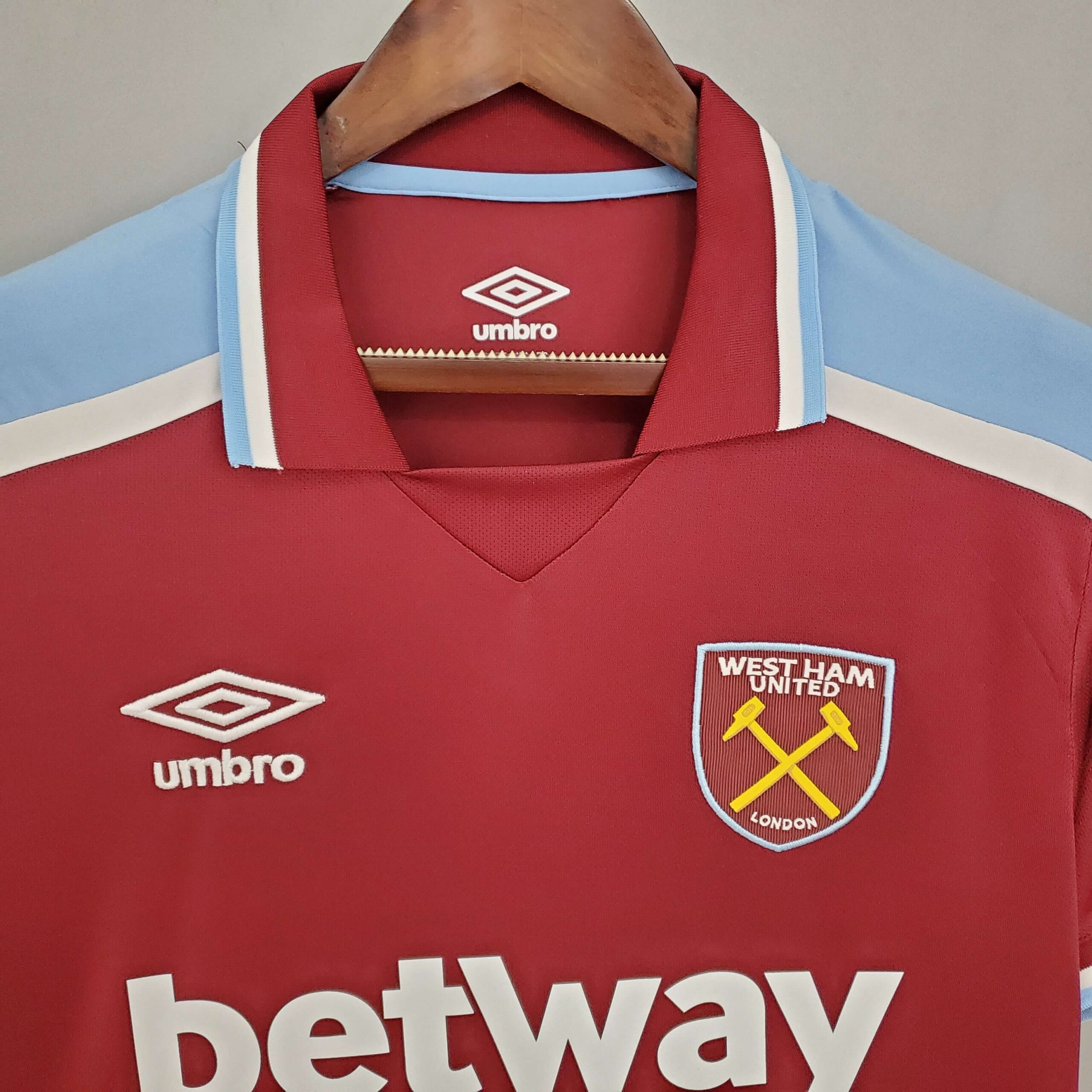 The Newkits | Buy West Ham 21/22 Home Kit | Football Jersey