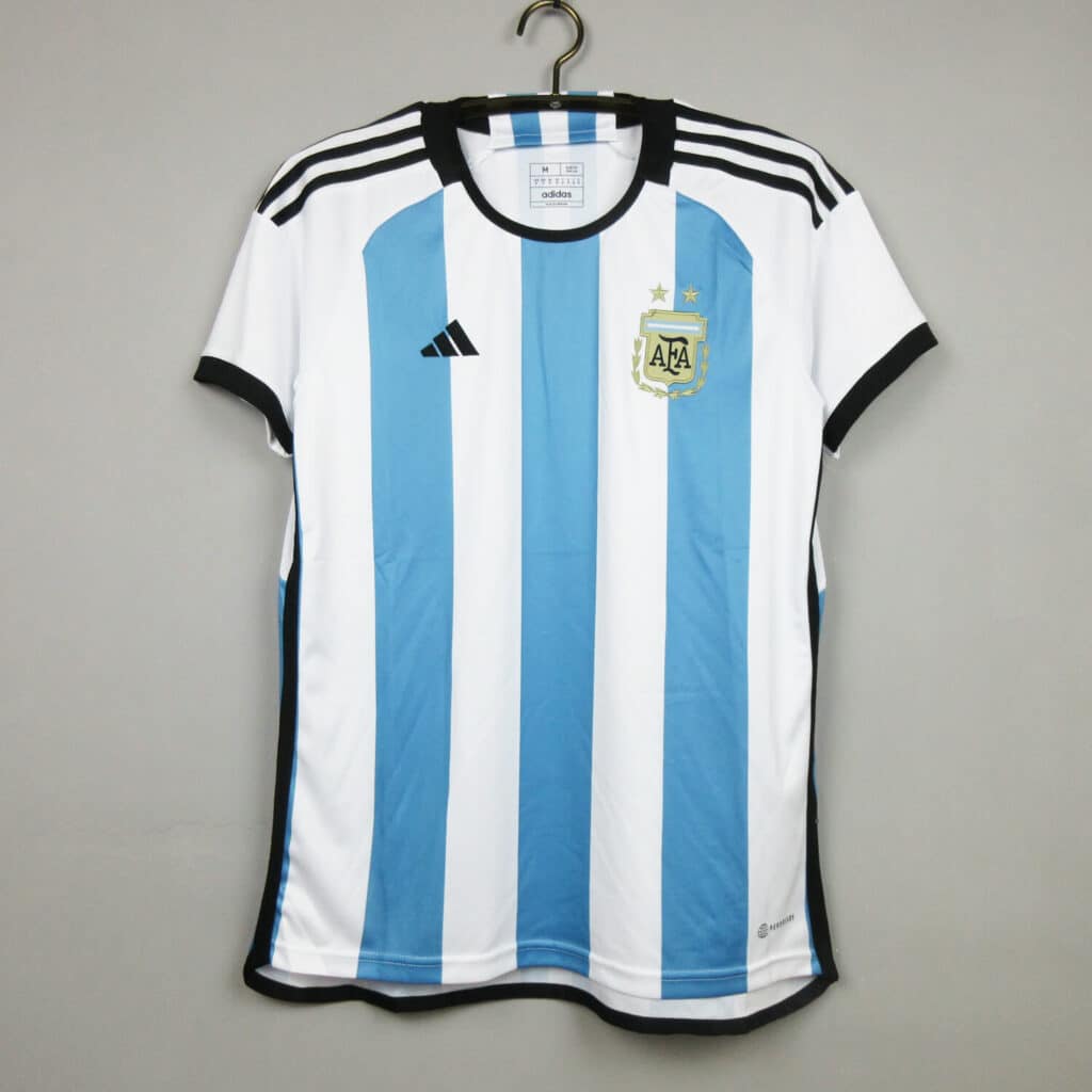 Argentina Qatar 2022 World Cup Home Kit – Fan Version