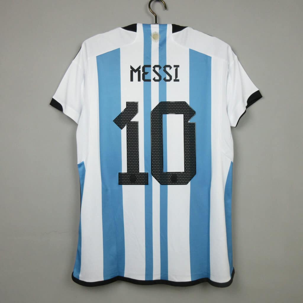 Argentina Qatar 2022 World Cup Home Kit – Fan Version