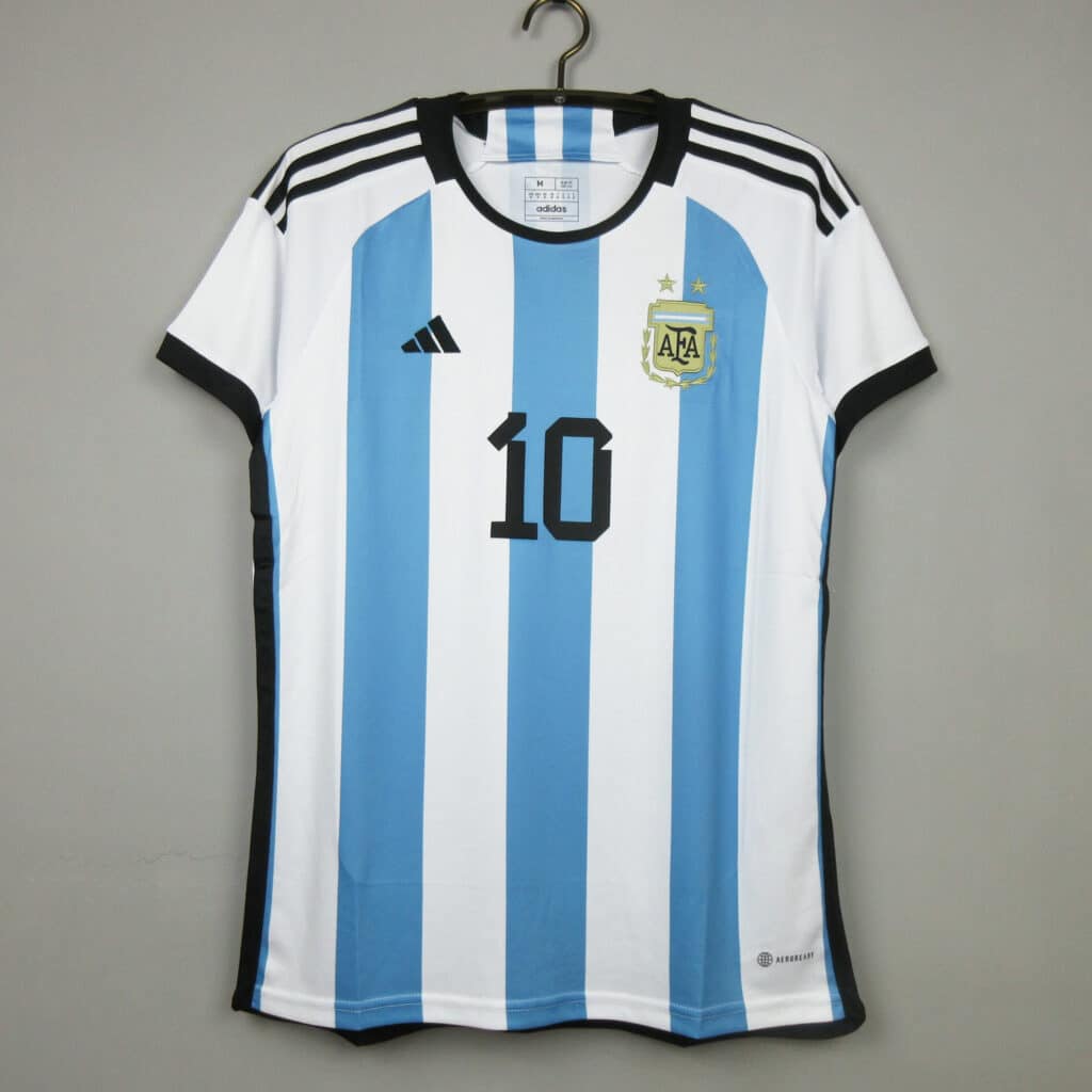 Argentina Qatar 2022 World Cup Home Kit – Fan Version