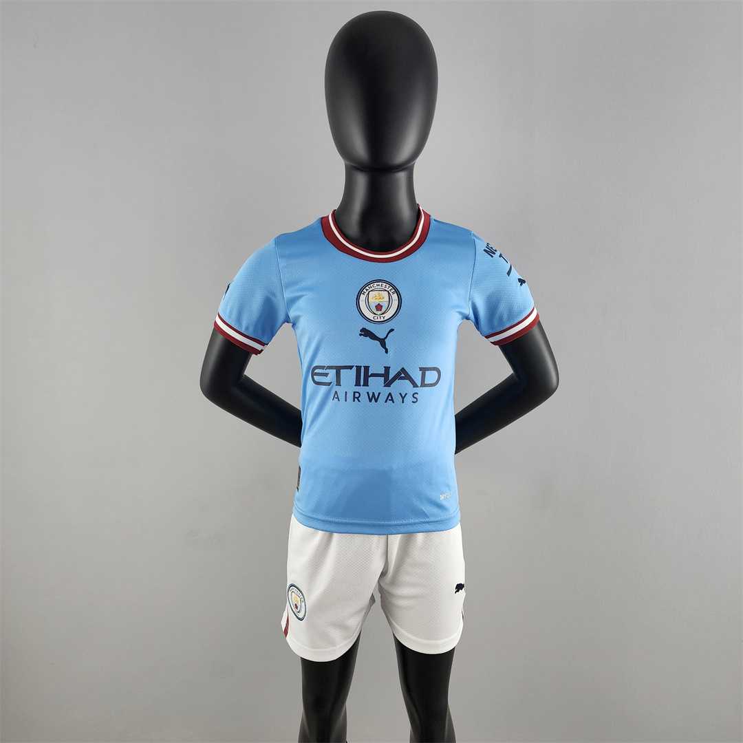 Maak plaats keten zuurgraad The Newkits | Buy Man City 22/23 Home Kit Kids | Football Jersey