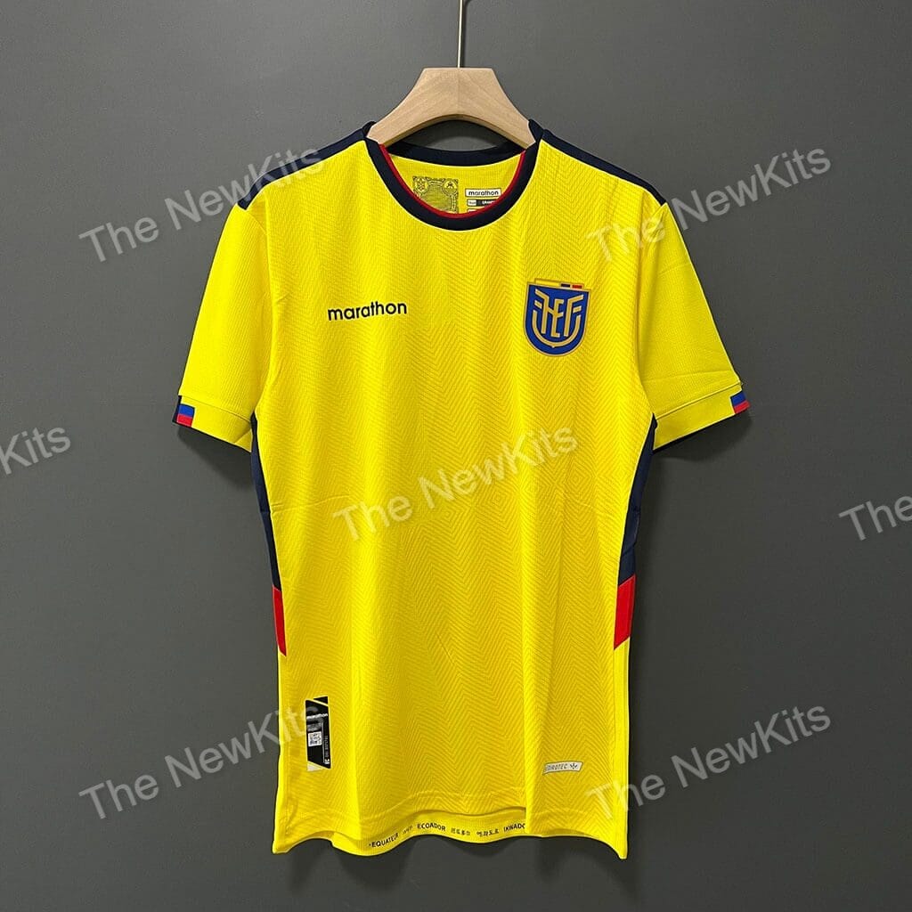 Ecuador 2022 World Cup Home Kit – Fan Version