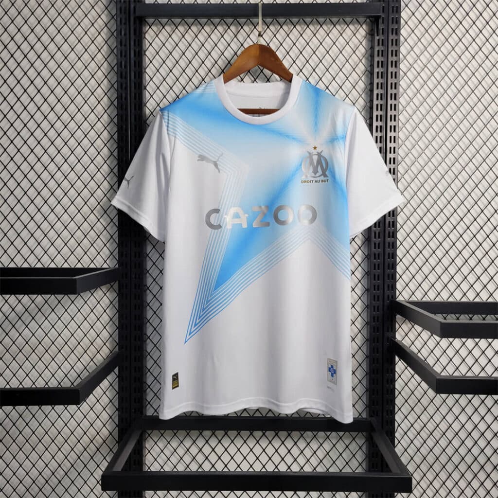 Olympique Marseille 30th Anniversary Kit – Fan Version