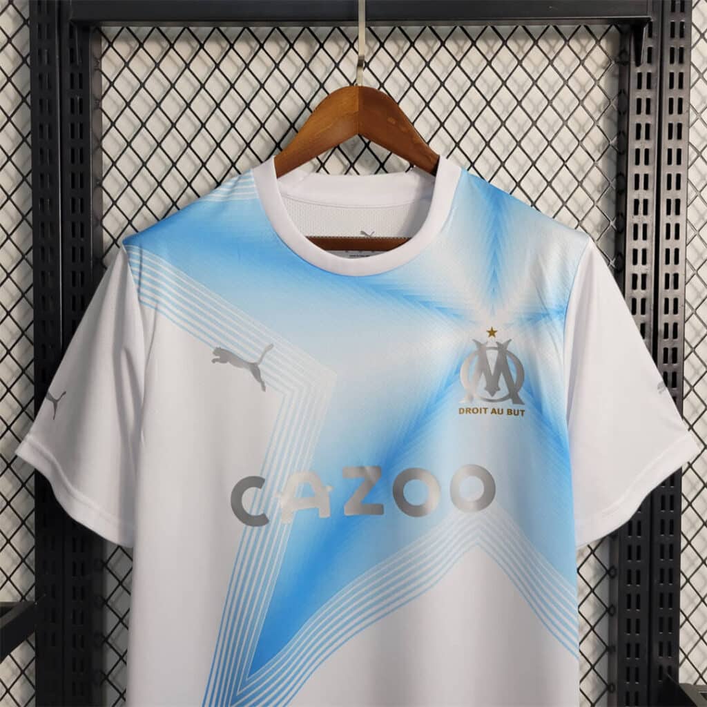 Olympique Marseille 30th Anniversary Kit – Fan Version