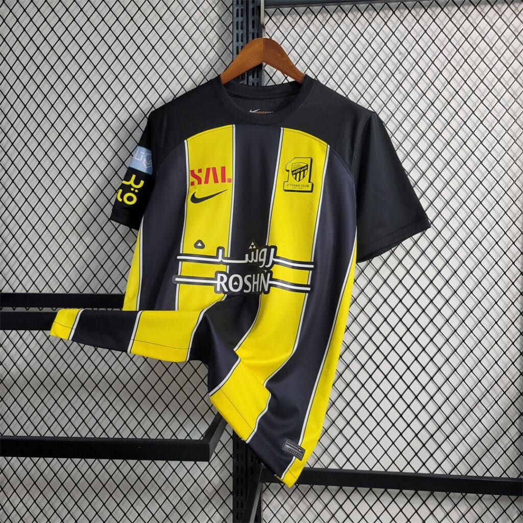 Al-Ittihad Club 23/24 Home Kit – Fan Version