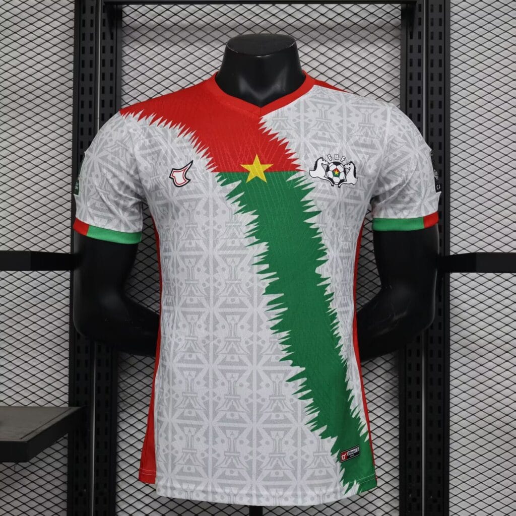 Burkina Faso afcon 2023 Away Kit – Player Version