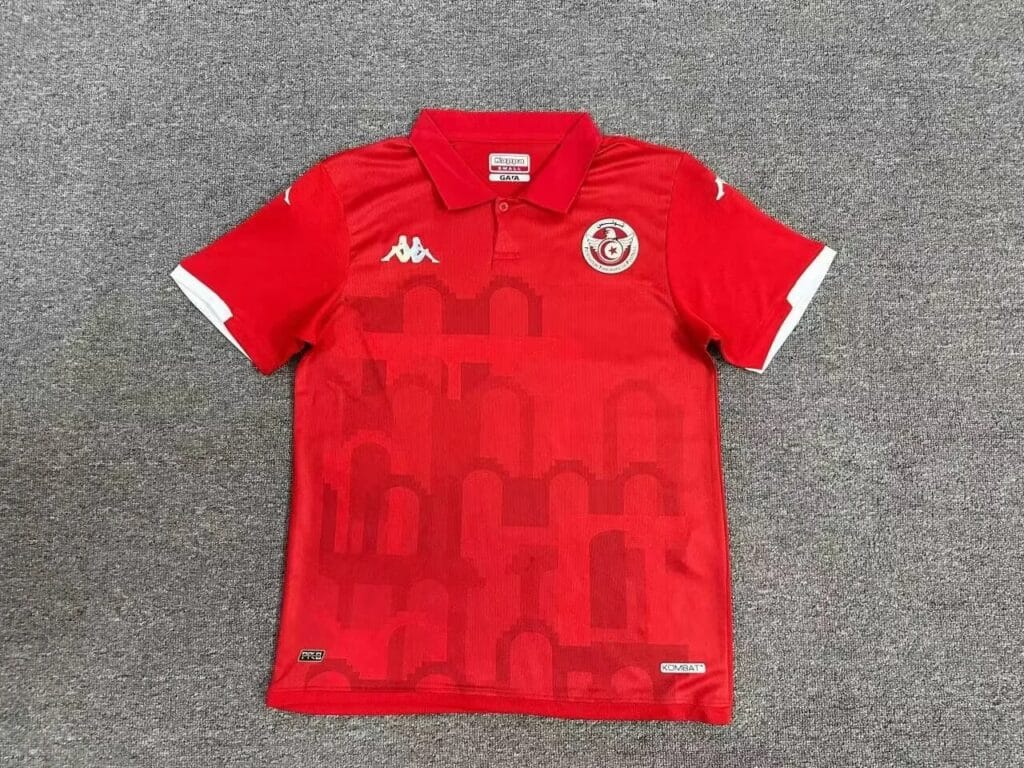 Tunisia Afcon 2023 Home kit – Fan Version