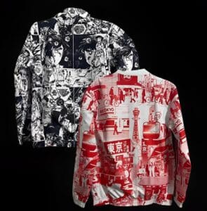 Japan Captain Tsubas x Tokyo Red Reversible Windbreaker
