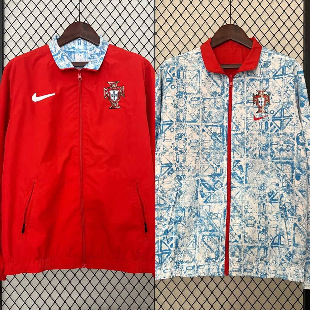Portugal Euro 2024 Reversible Windbreaker
