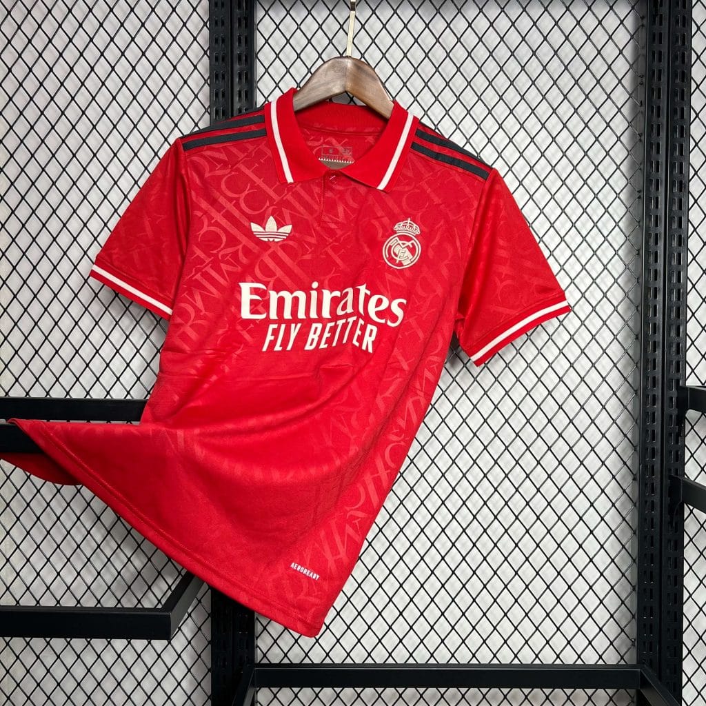 Real Madrid 24/25 Red kit – Fan Version