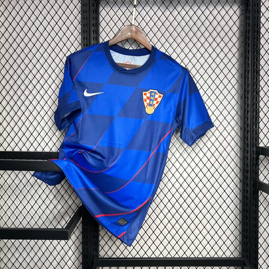 Croatia EURO 2024 Away Kit – Fan Version