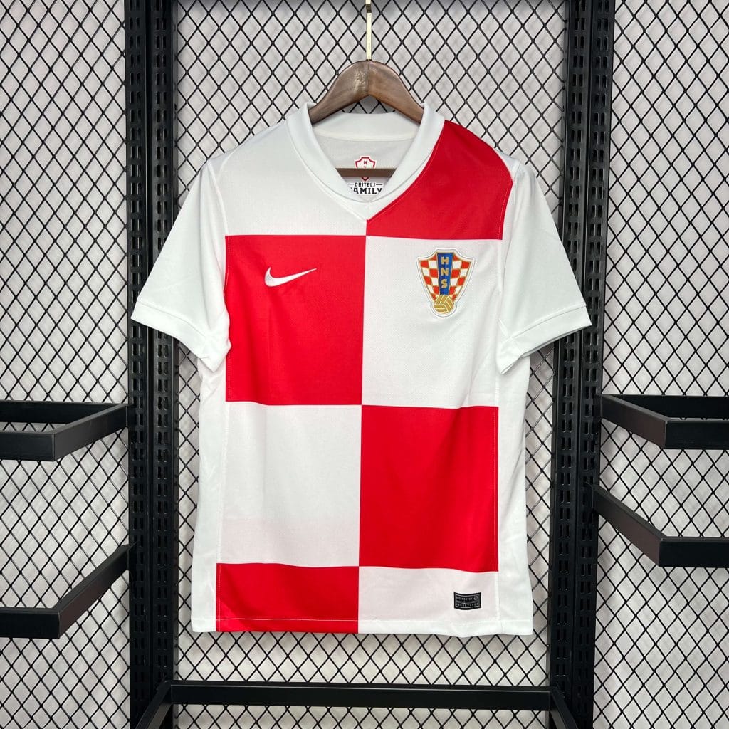 Croatia EURO 2024 Home Kit – Fan Version