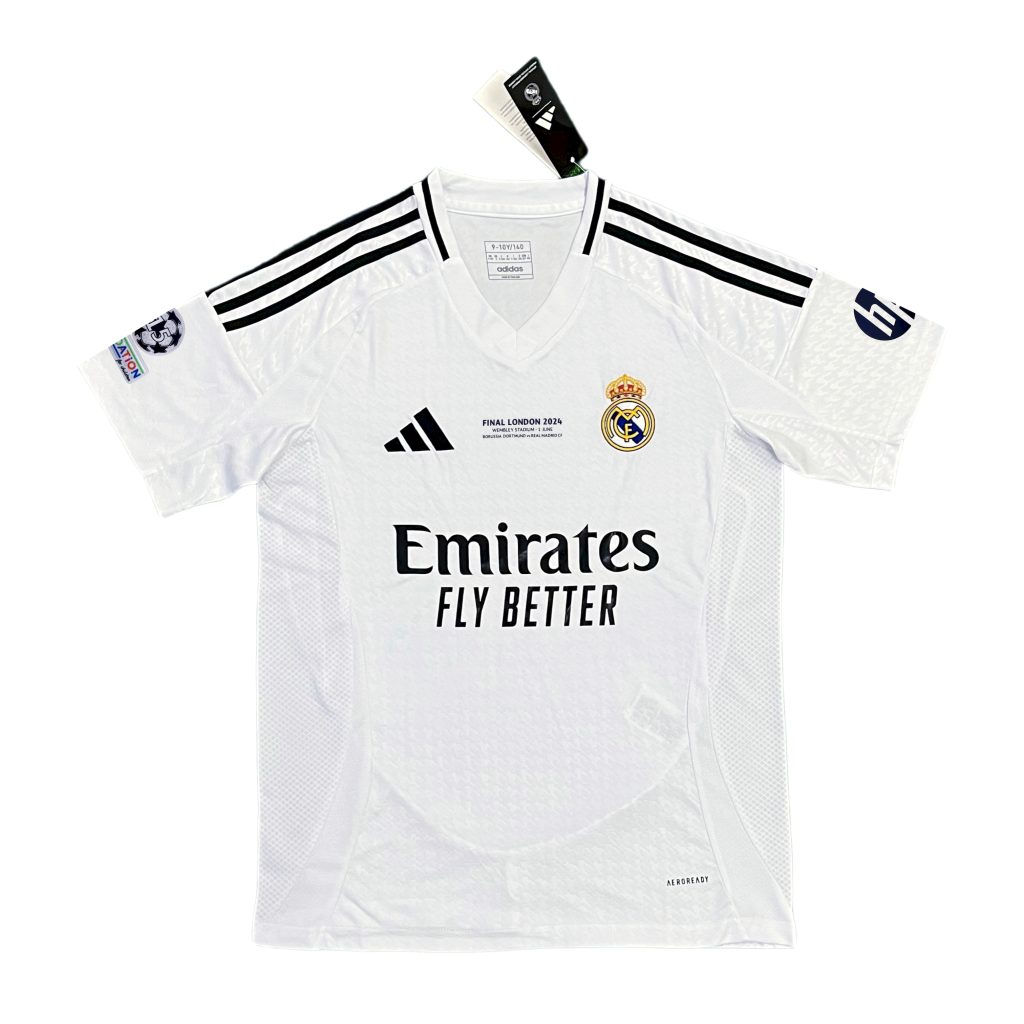 Real Madrid 24/25 Home Kit UCL FINAL- Fan Version
