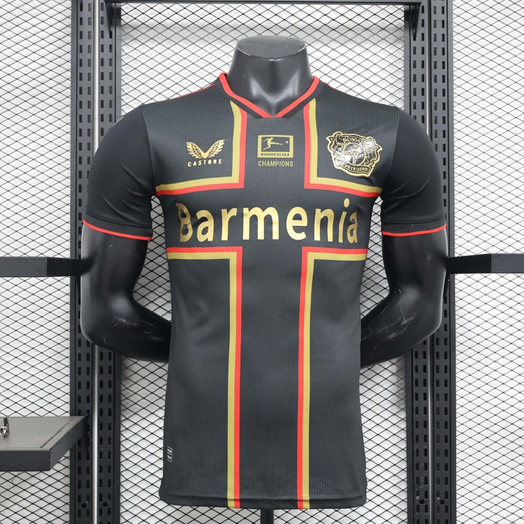 Bayer Leverkusen Champions Kit – Player Version