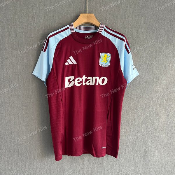 Aston Villa Home (1) aston villa football shirt