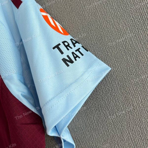 Aston Villa Home (4) aston villa football shirt