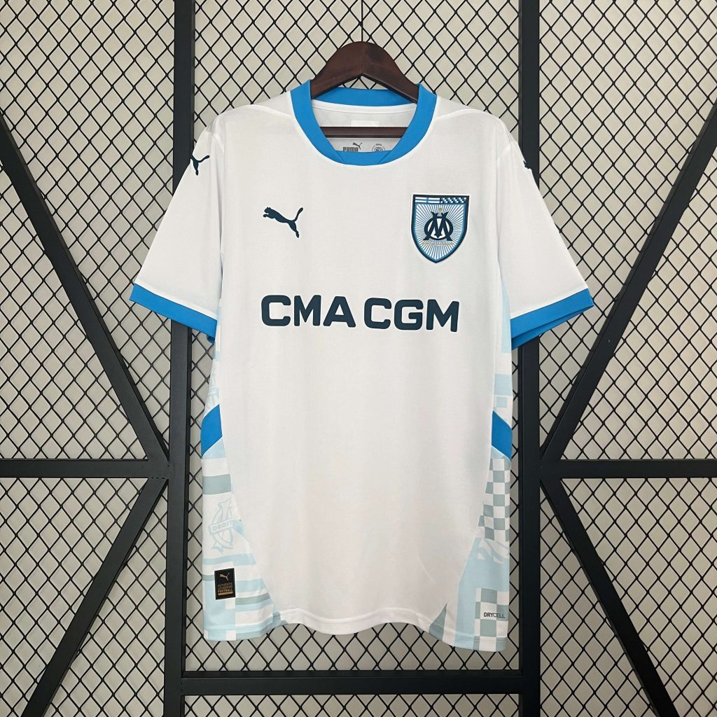 Olympique Marseille 24/25 Home Kit – Fan Version