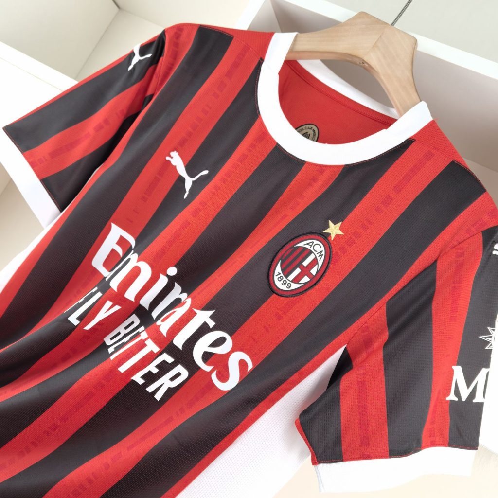 AC Milan 24/25 Home Kit – Fan Version