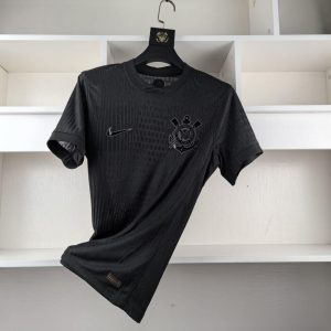 Corinthians 24/25 Away All Black Kit - Player Version