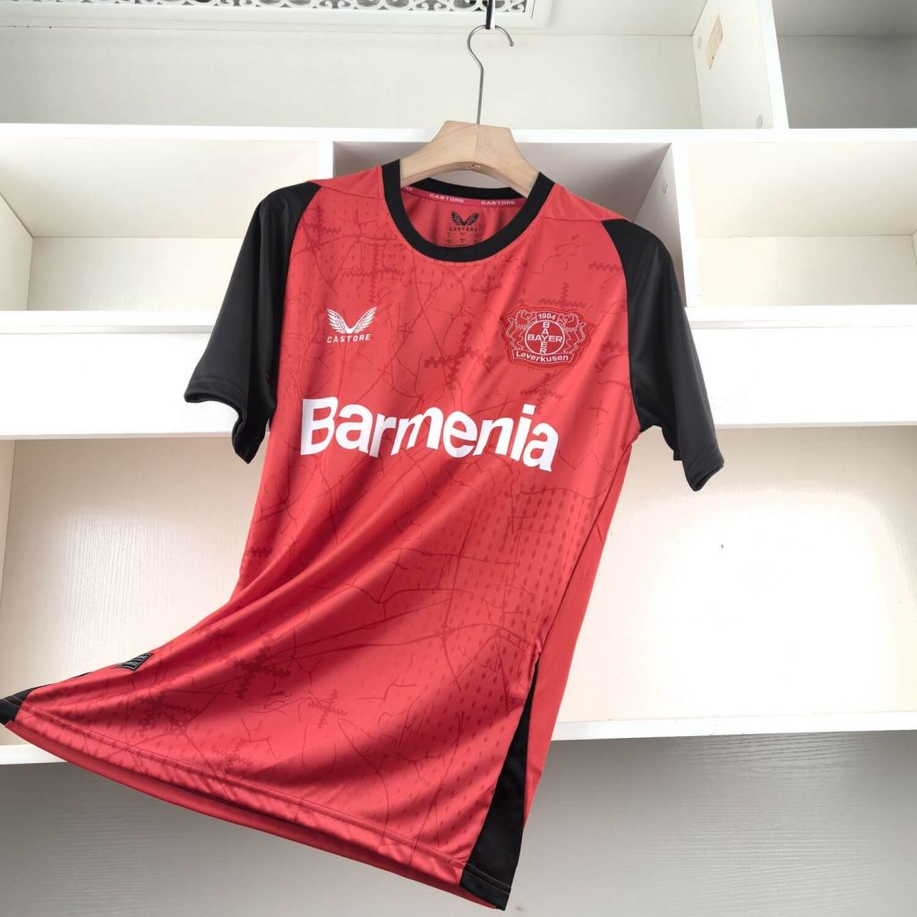 Bayer Leverkusen 24/25 Home kit – Fan Version