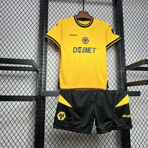 wolverhampton wanderers junior kit