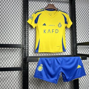 Al-Nassr 24/25 Home Kit - Kids Kit