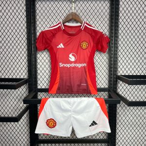 Manchester United 24/25 Home Kit - Kids Kit