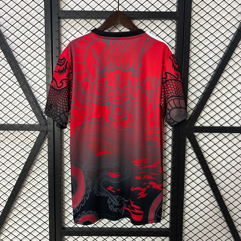 Real Madrid 24/25 Red Dragon Kit – Fan Version