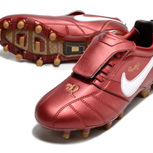 Nike R10 Tiempo - FG Team Rouge