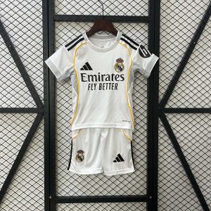 Real Madrid 25/26 Home Kit – Kids Kit