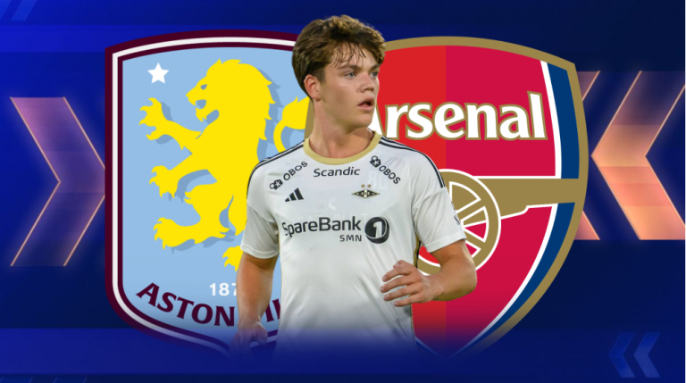 Who is Sverre Nypan? Aston Villa hoping to beat Arsenal to signing of 18-year-old wonderkid