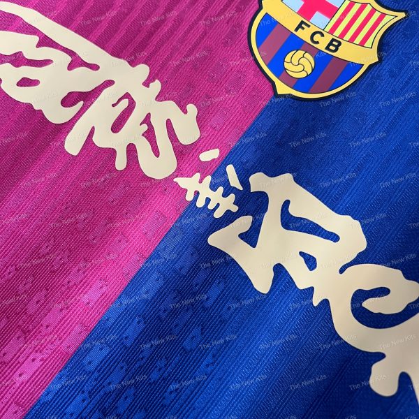 Barcelona Travis Scott Home Player Version (4) Barcelona Travis Scott Home Player Version (4)