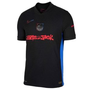 FC Barcelona Travis Scott Kit Black - Player Version