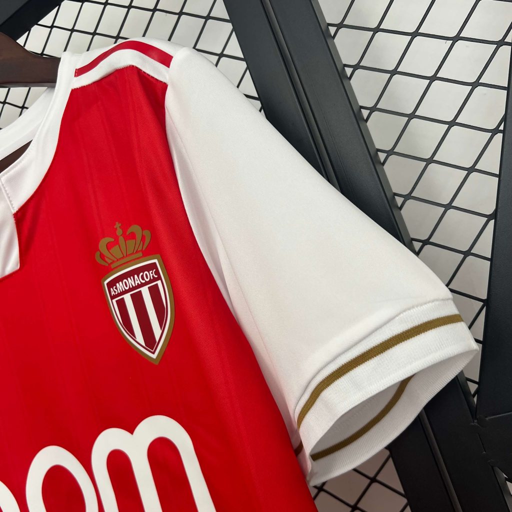 AS Monaco 25/26 Home Kit – Fan Version