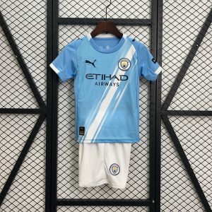 Manchester City 2025/26 Home Kit - Kids