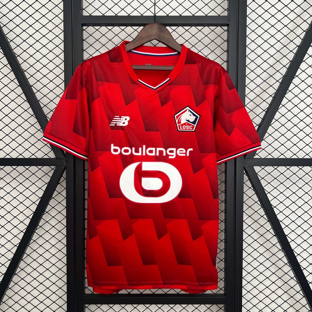 LOSC Lille 2025/26 Home Kit – Fan Version