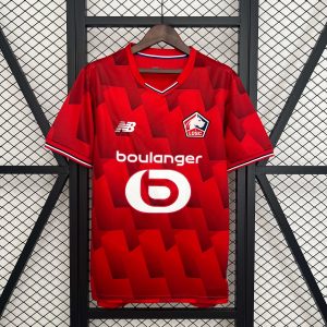 LOSC Lille 2025/26 Home Kit – Fan Version