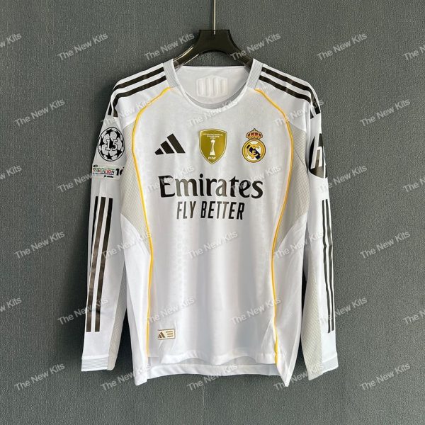 Real Madrid Home LS Player Version (1) Real Madrid Home LS Player Version (1)