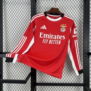 Benfica 25/26 Home LS Kit - Fan Version