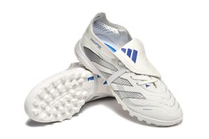 Adidas Predator White/Silver/Blue – TF