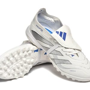 Adidas Predator White/Silver/Blue - TF