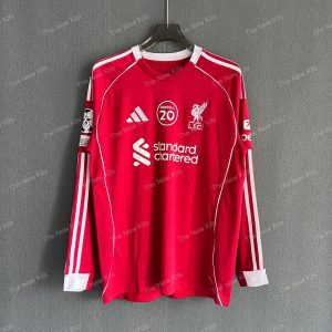 Liverpool 25/26 Home Kit LS - Fan Version