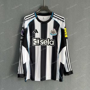 Newcastle United 25/26 Home Kit LS - Fan Version