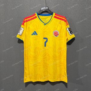 Colombia 2026 World Cup Home Kit- Fan Version