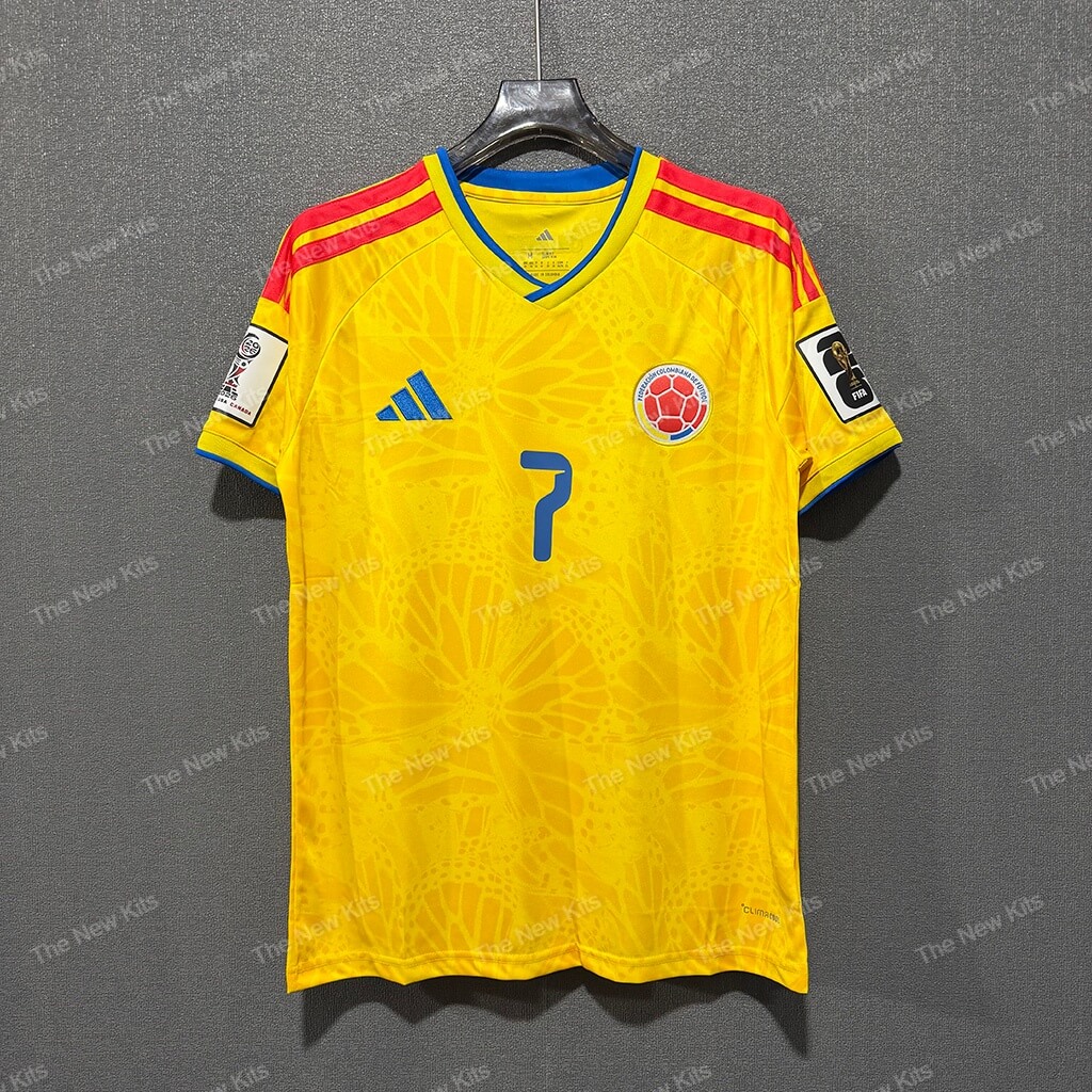 Colombia 2026 World Cup Home Kit- Fan Version