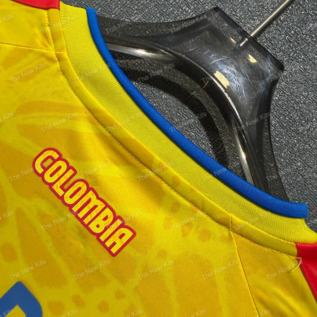 Colombia 2026 World Cup Home Kit- Fan Version