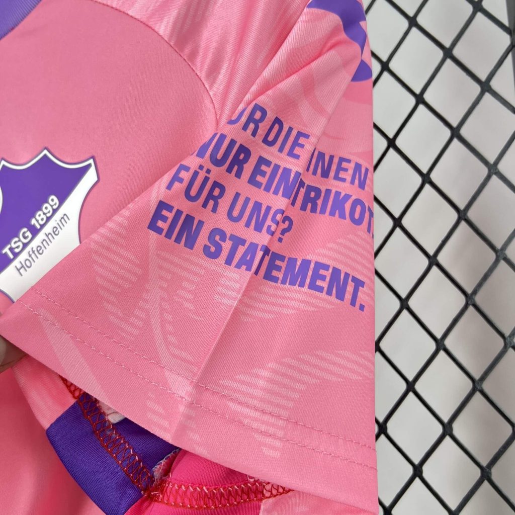 Hoffenheim 2025/26 Pink October Jersey – Fan Version